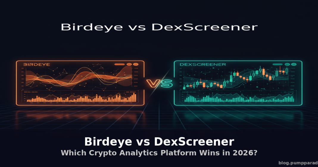Birdeye vs DexScreener comparison hero image