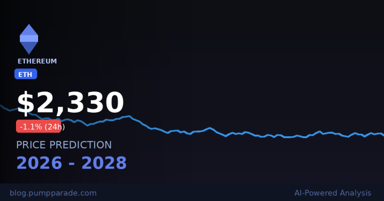 Ethereum (ETH) Price Prediction 2026: Can ETH Hit $3K?