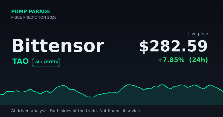 Bittensor (TAO) Price Prediction 2026: Can TAO Hit $500?