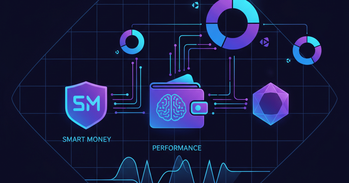 Nansen Smart Money wallet tracking dashboard illustration