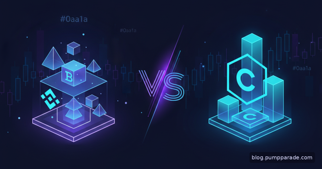 Binance vs Coinbase 2026 comparison hero image