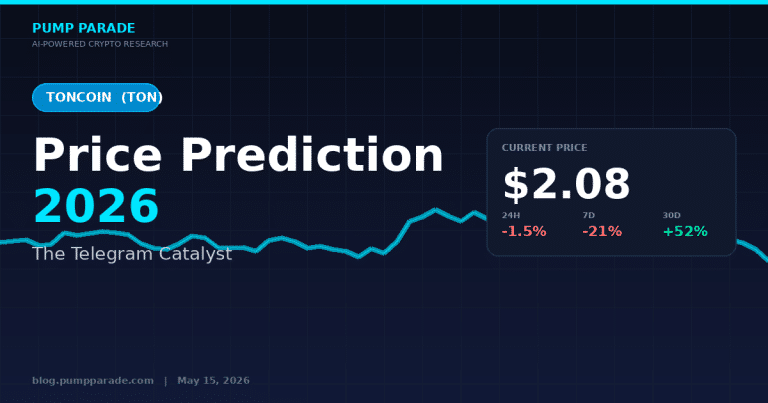 Toncoin (TON) Price Prediction 2026: Telegram Catalyst