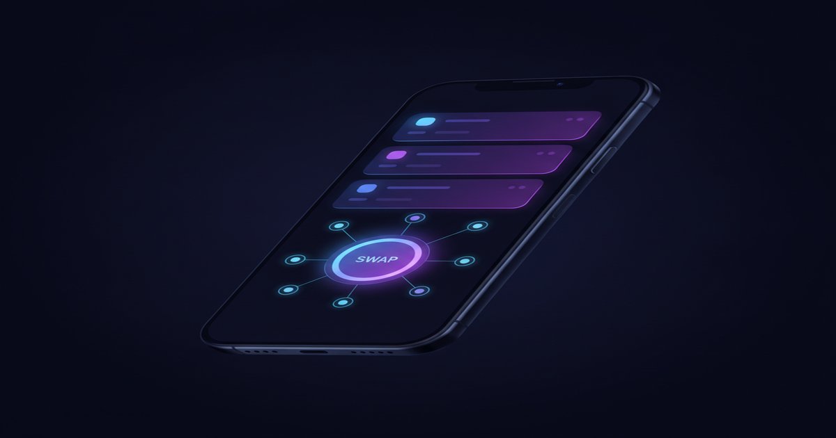 Phantom Wallet mobile interface illustration