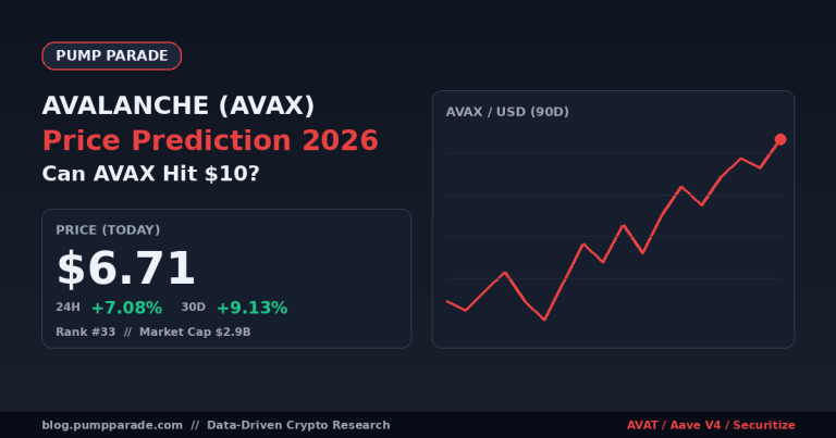 Avalanche (AVAX) Price Prediction 2026: Can AVAX Hit $10?