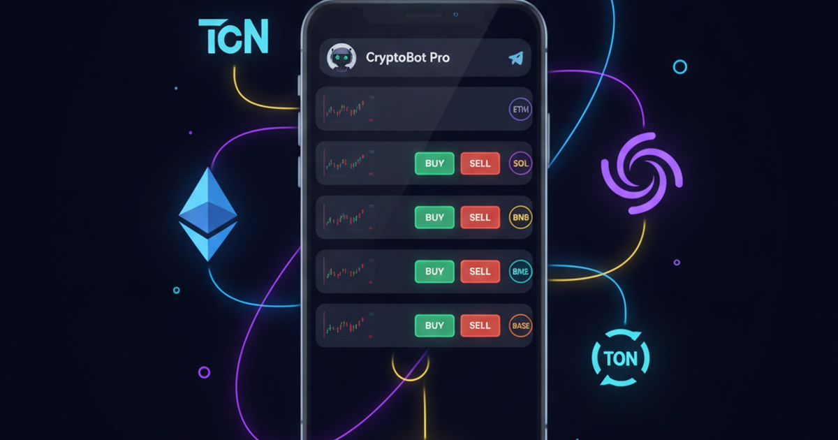 Maestro Bot supports 14 blockchains via Telegram interface
