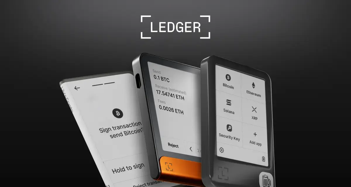 Ledger hardware wallets product lineup including Nano X and Stax