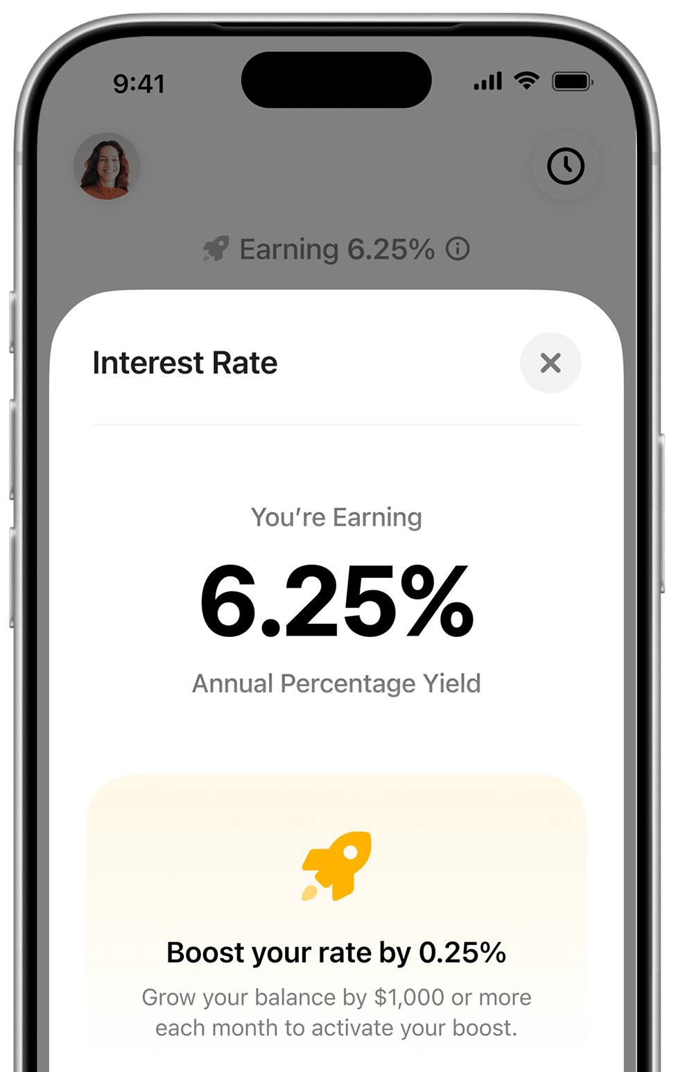 Aave app dashboard showing supplied, borrowed, and net worth