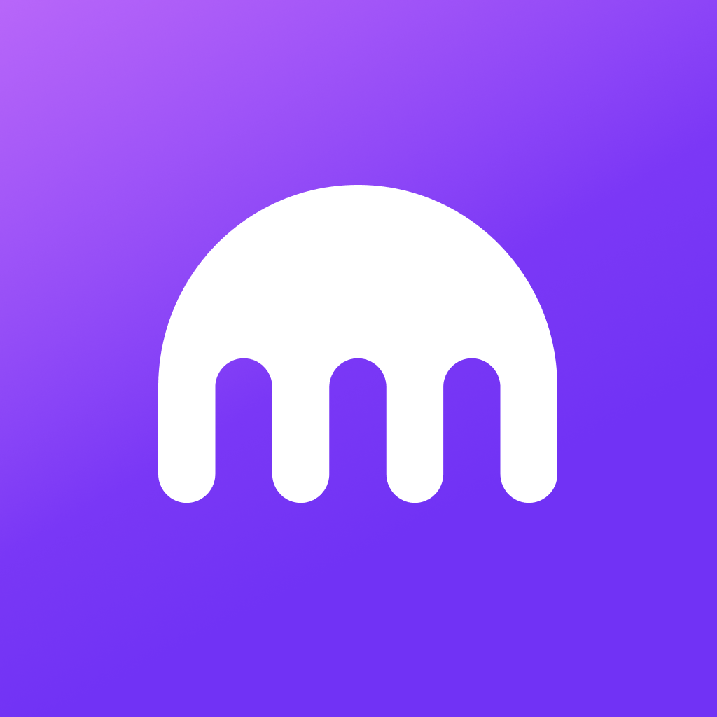 Kraken mobile app interface
