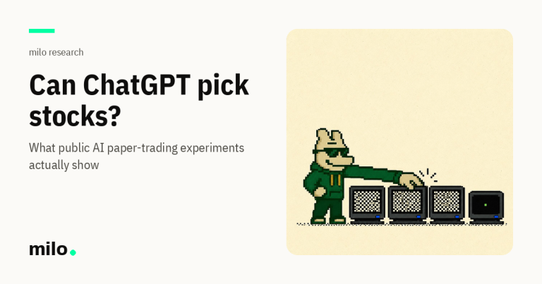 Can ChatGPT Pick Stocks? What Every Public AI Paper-Trading Experiment Actually Shows