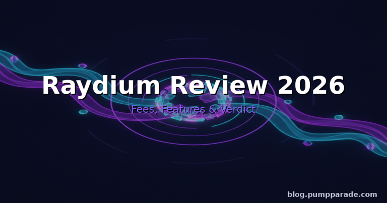 Raydium Review 2026: Fees, Features & Verdict