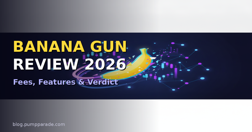 Banana Gun crypto trading bot review 2026 hero image